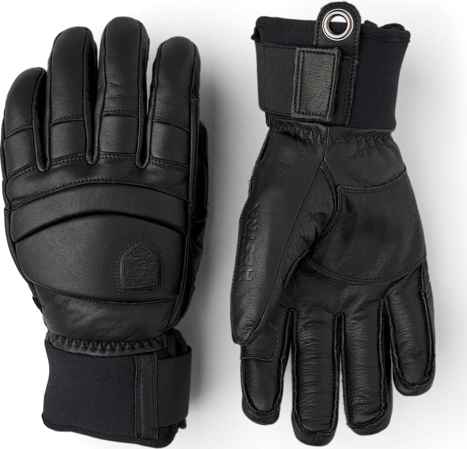 Hestra Fall Line 5-Finger Black/Black | Buy Hestra Fall Line 5-Finger Black/Black here | Outnorth