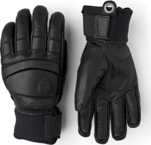 Hestra Fall Line 5-Finger Black/Black | Buy Hestra Fall Line 5-Finger Black/Black here | Outnorth