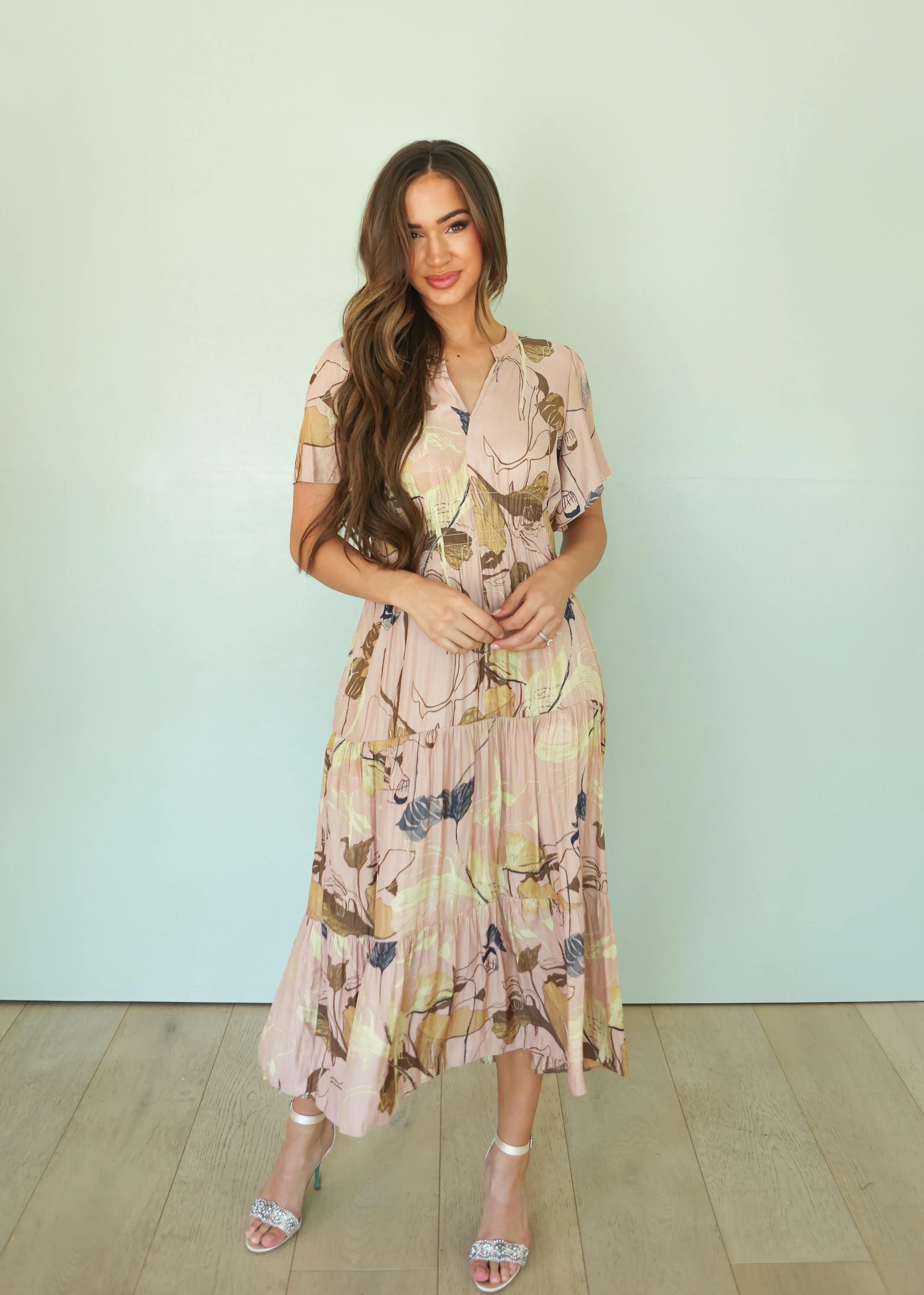 In the Garden Floral Maxi Dress - FINAL FEW - FINAL SALE