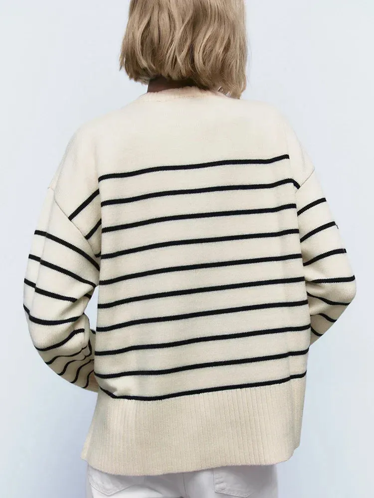 Ivyshape | Couture Striped Jumper