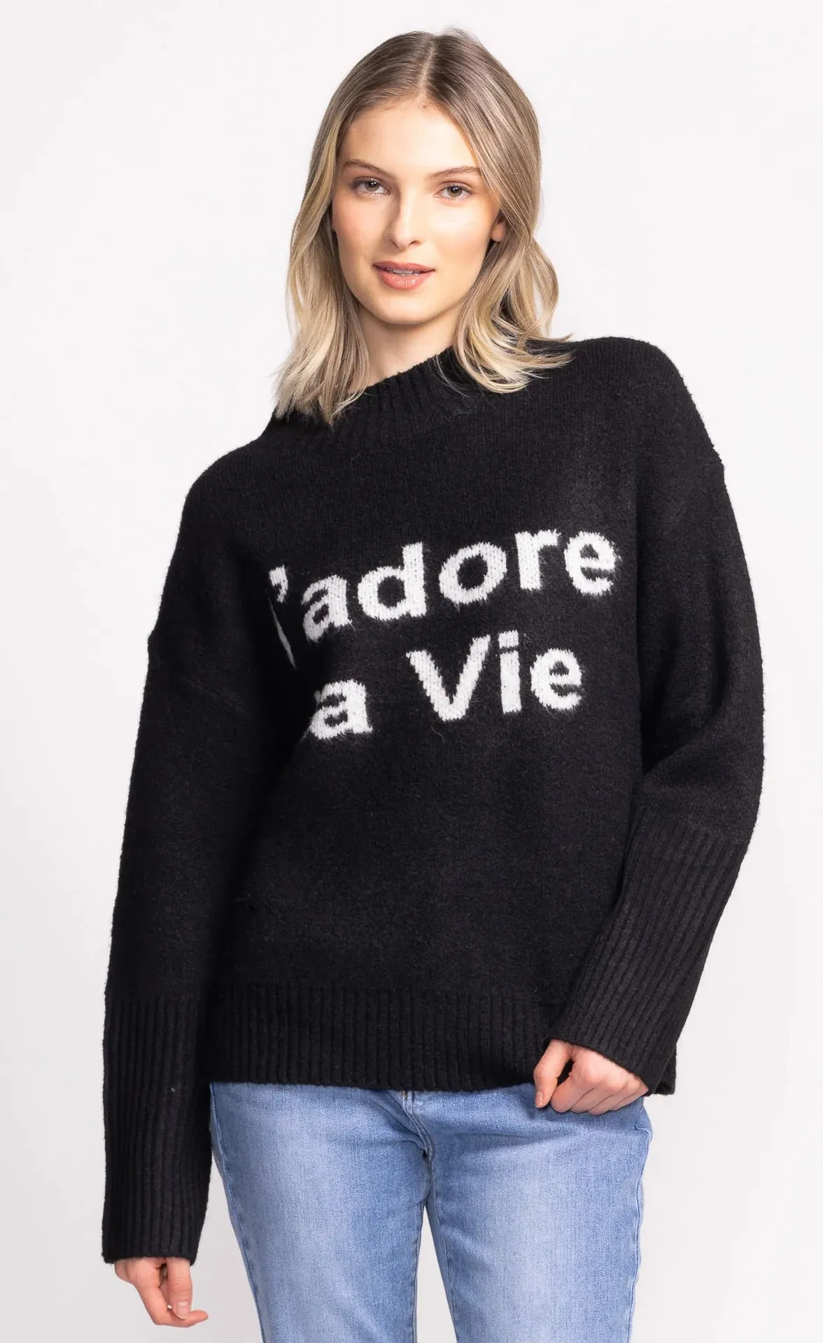 J'adore La Vie Sweater