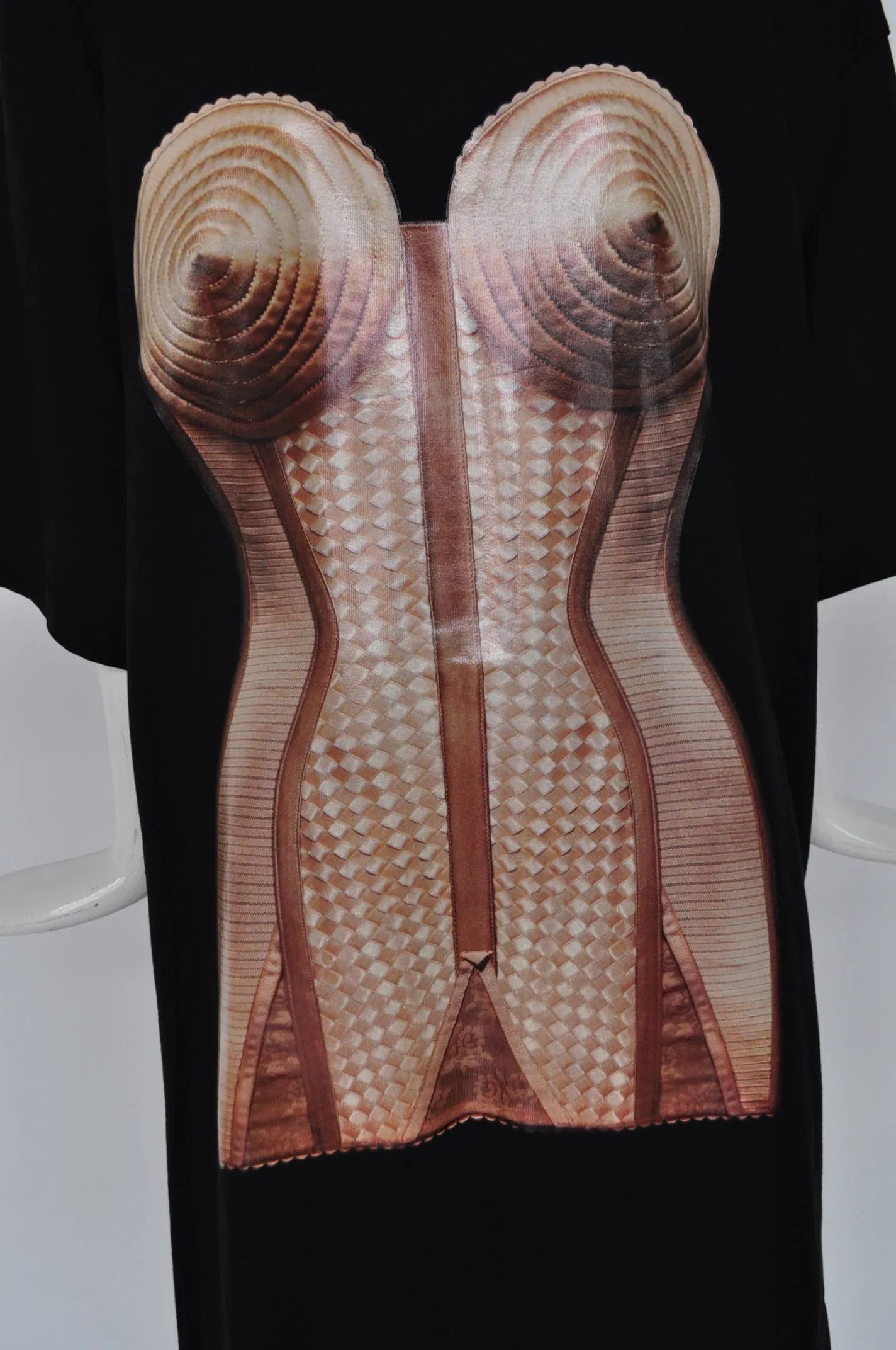 Jean Paul Gaultier by Beth Ditto shirt with corset