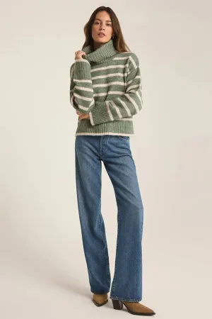 Josephine Stripe Turtleneck