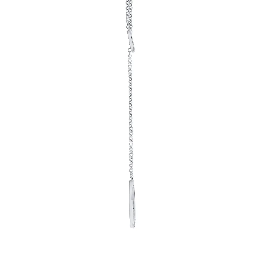 KATARINA Diamond Accent Lariat Fashion Pendant Necklace