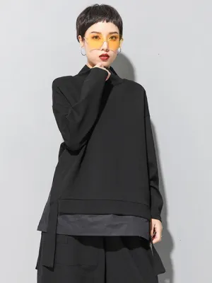 Kayda Turtleneck Sweatshirt by Marigold Shadows