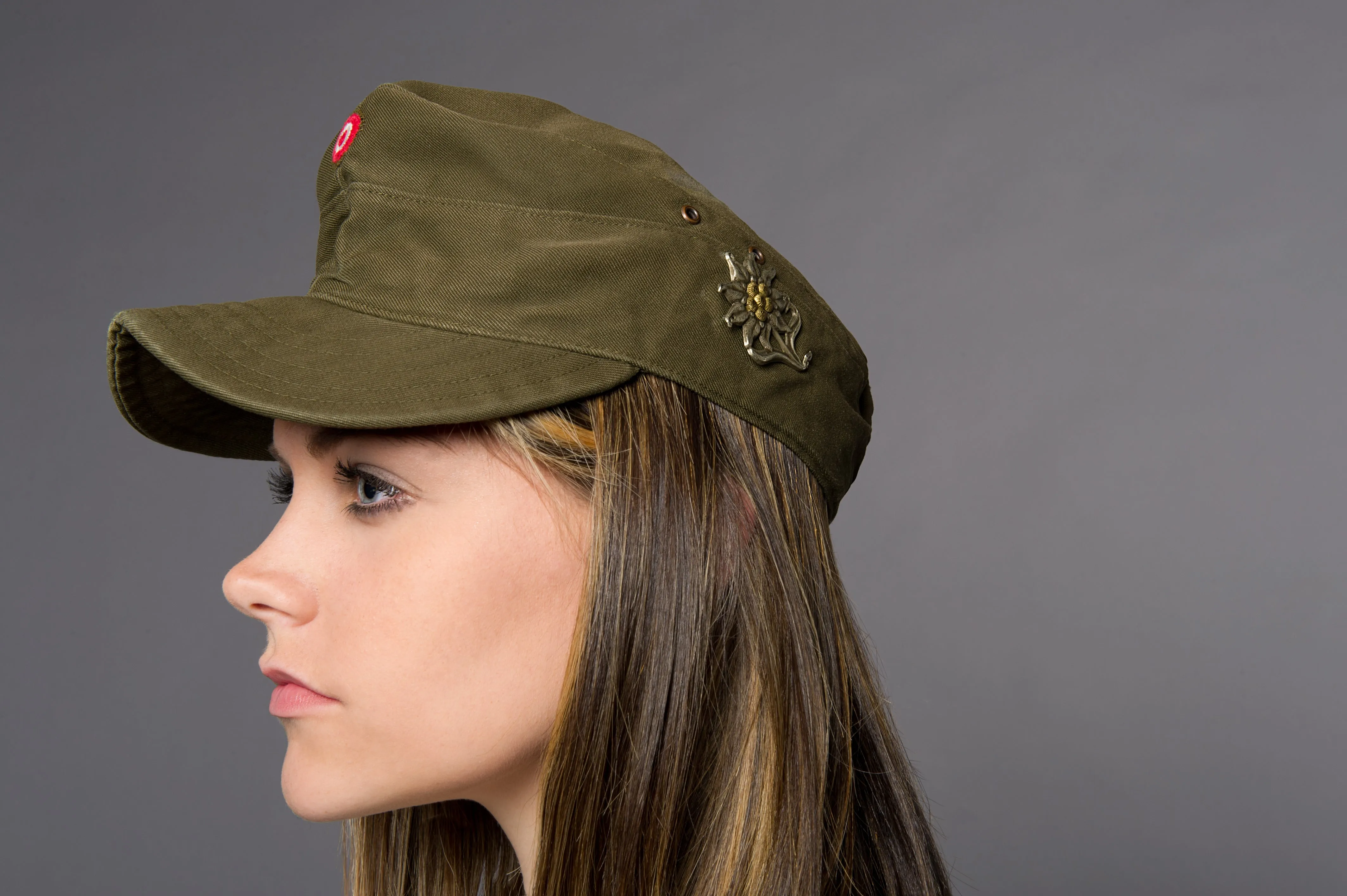 Ladies' Military Fatigue Summer Hat