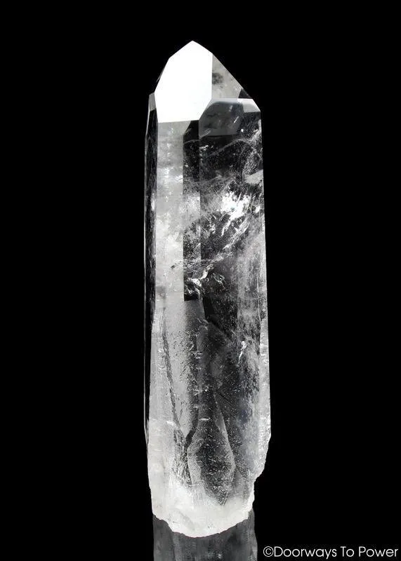 Lemurian Lightbrary Quartz Crystal 'ERA of LIGHT' 13.5" Rare Museum Quality