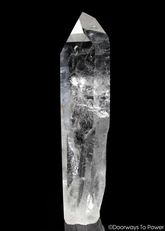 Lemurian Lightbrary Quartz Crystal 'ERA of LIGHT' 13.5" Rare Museum Quality