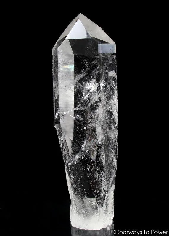 Lemurian Lightbrary Quartz Crystal 'ERA of LIGHT' 13.5" Rare Museum Quality