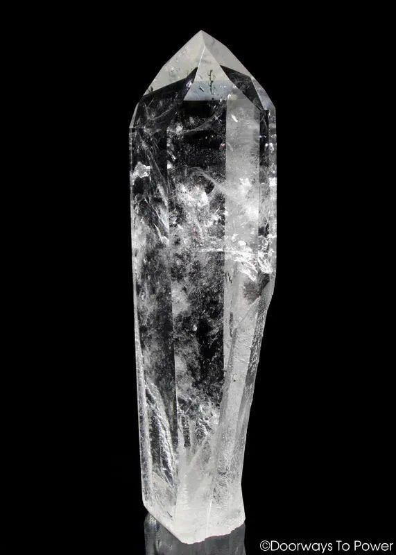 Lemurian Lightbrary Quartz Crystal 'ERA of LIGHT' 13.5" Rare Museum Quality