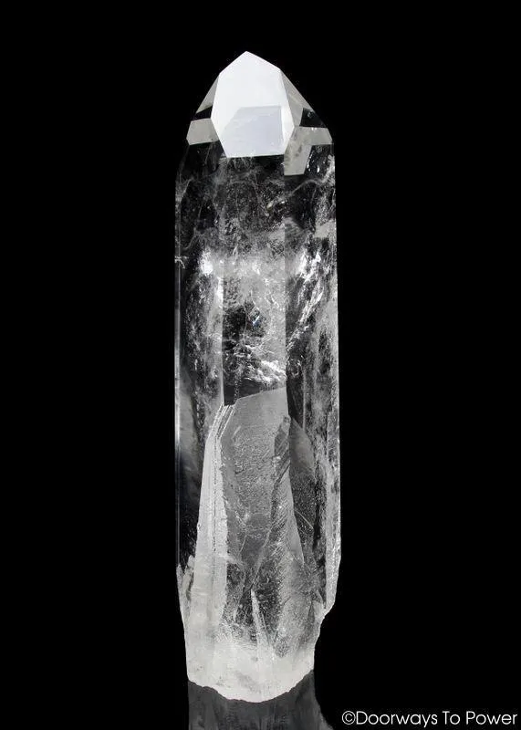 Lemurian Lightbrary Quartz Crystal 'ERA of LIGHT' 13.5" Rare Museum Quality