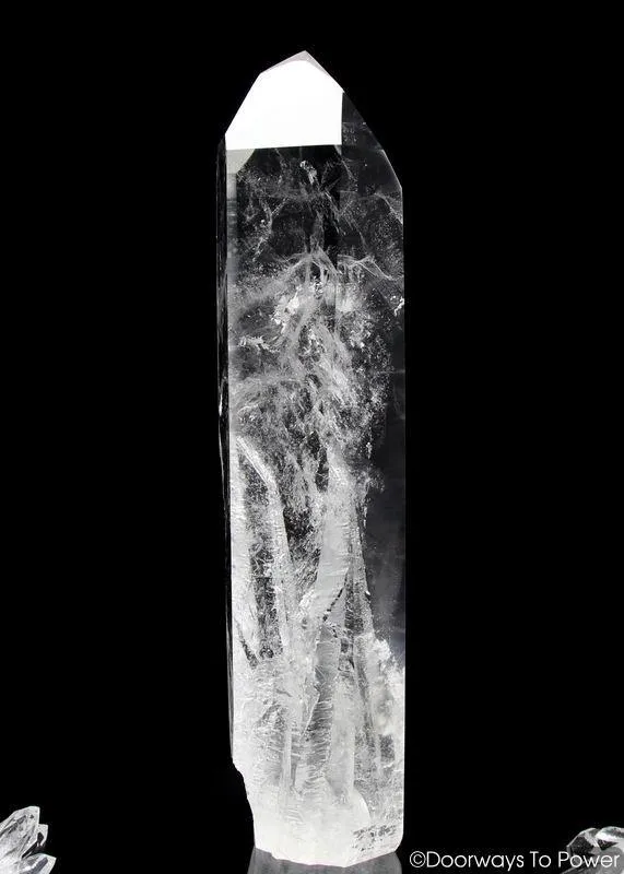 Lemurian Lightbrary Quartz Crystal 'ERA of LIGHT' 13.5" Rare Museum Quality