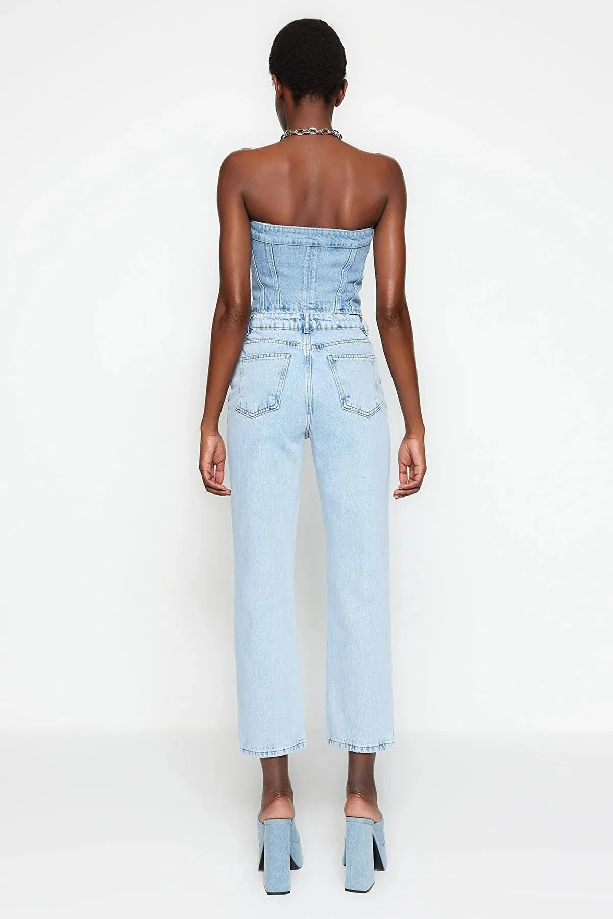 Light Blue high waist jeans