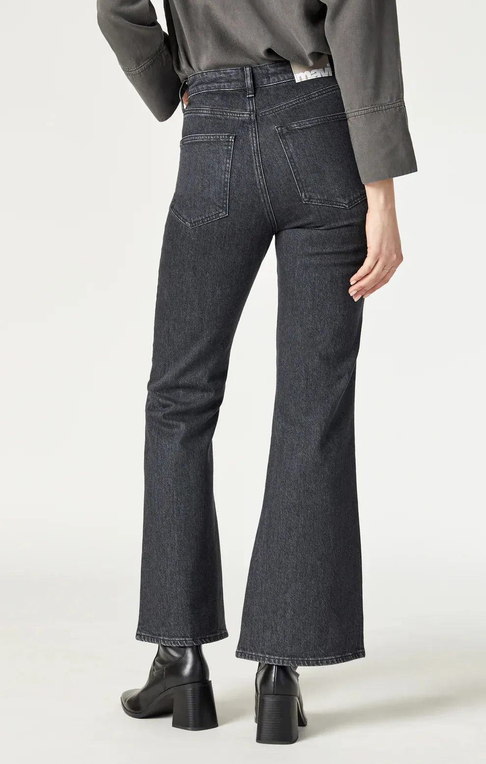 Los Angeles Flare Jeans Dark Smoke