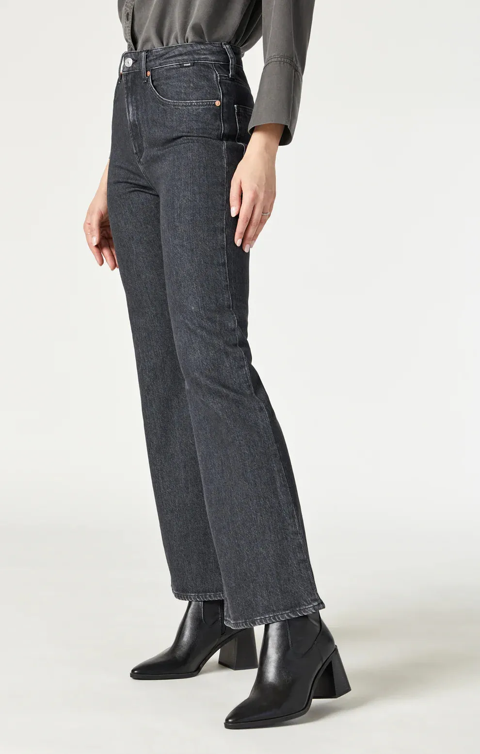 Los Angeles Flare Jeans Dark Smoke