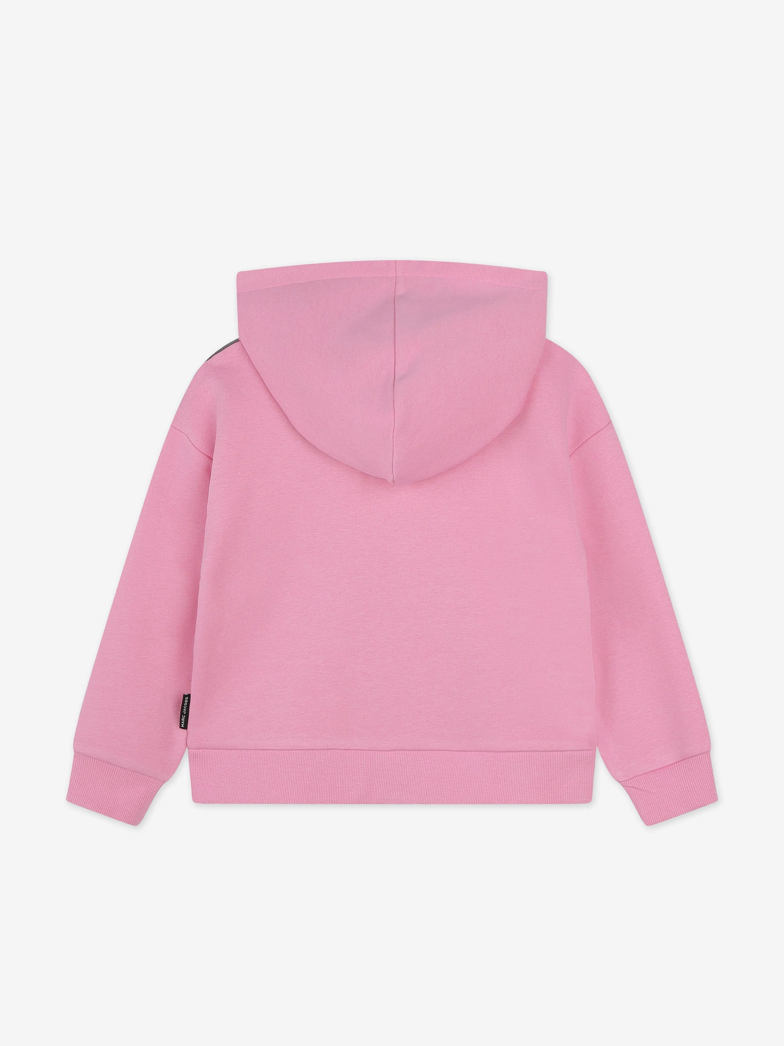 MARC JACOBS Girls Snapshot Bag Print Hoodie in Pink