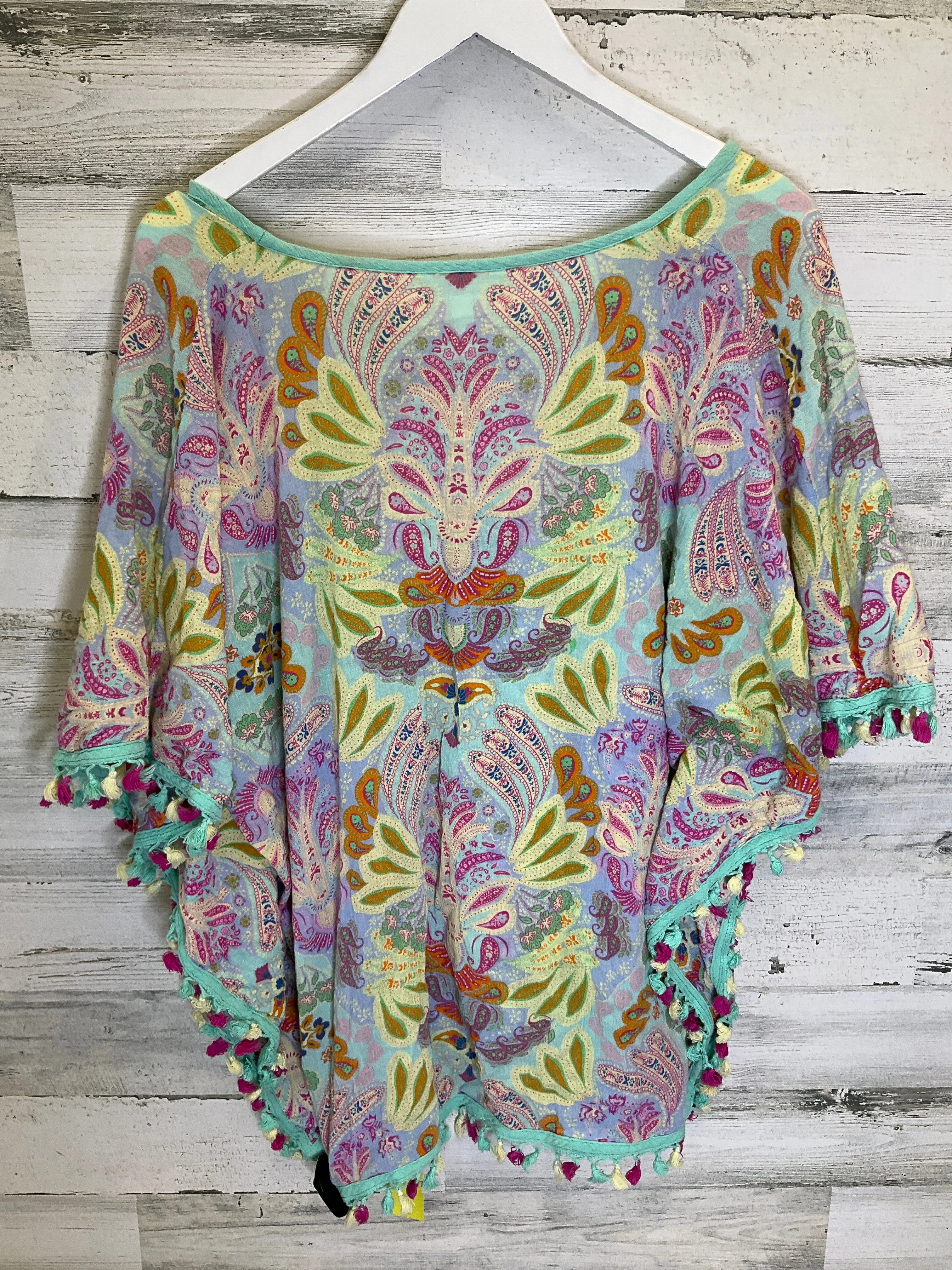 Multi-colored Poncho Matilda Jane, Size L