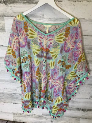 Multi-colored Poncho Matilda Jane, Size L