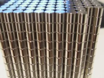 Neodymium Cylinder Magnet - 4mm x 4mm | N48