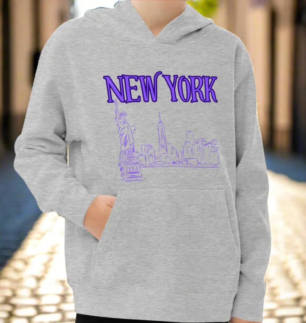 New York Fleece Youth Hoodie