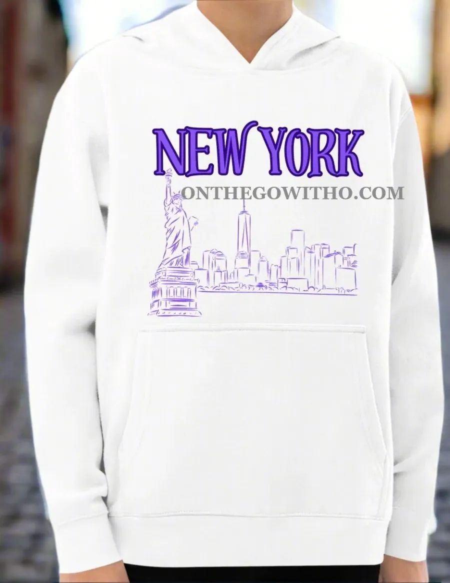 New York Fleece Youth Hoodie