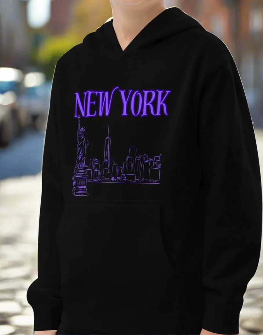 New York Fleece Youth Hoodie