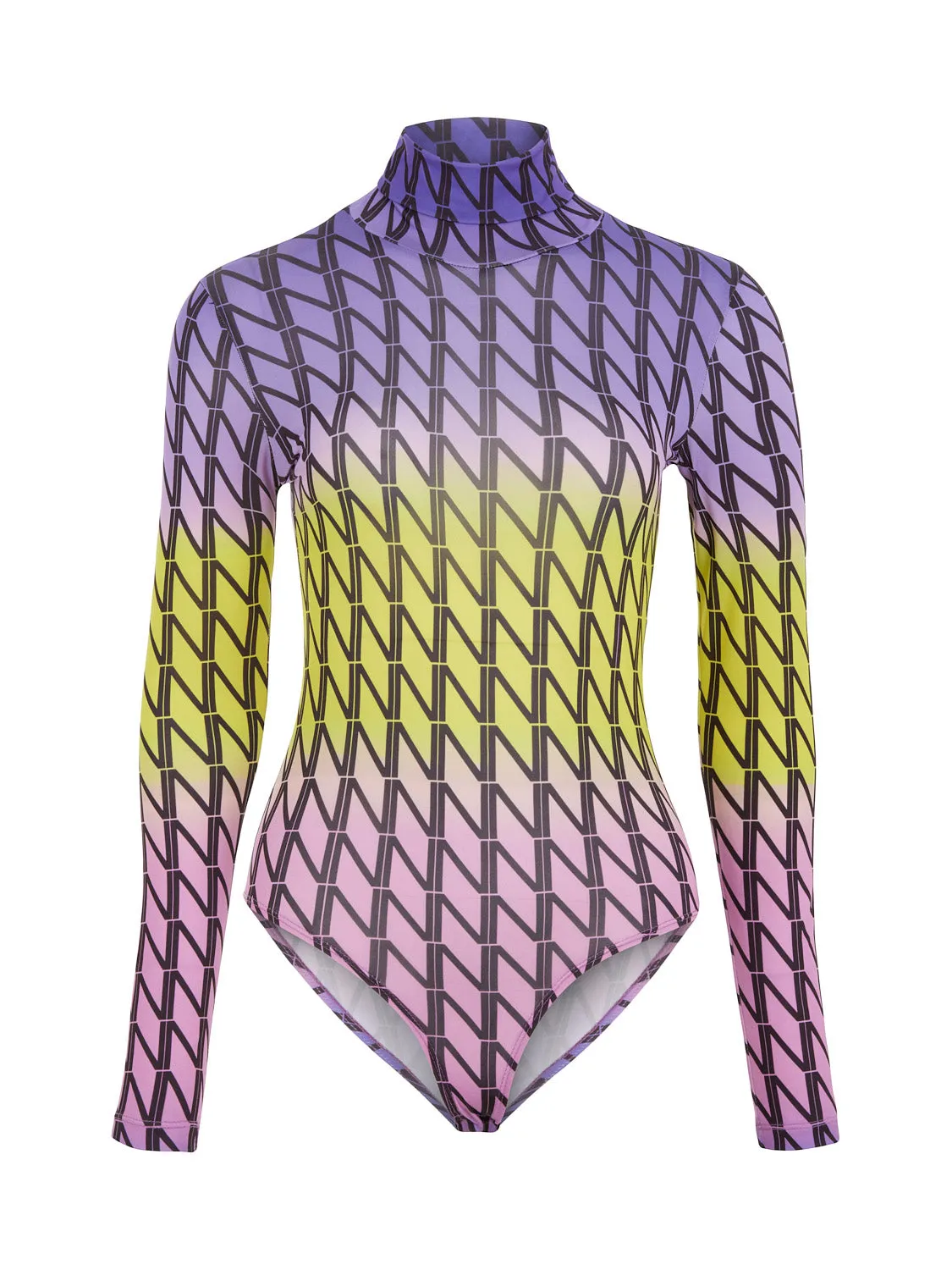 Nocturne Printed Bodysuit Multi Color