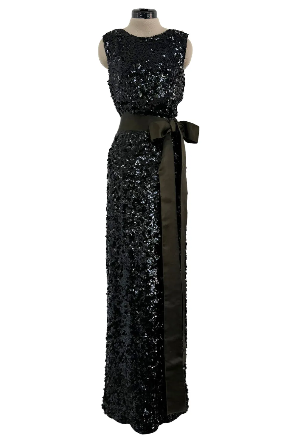 Norman Norell Couture 1961 Sequin Dress