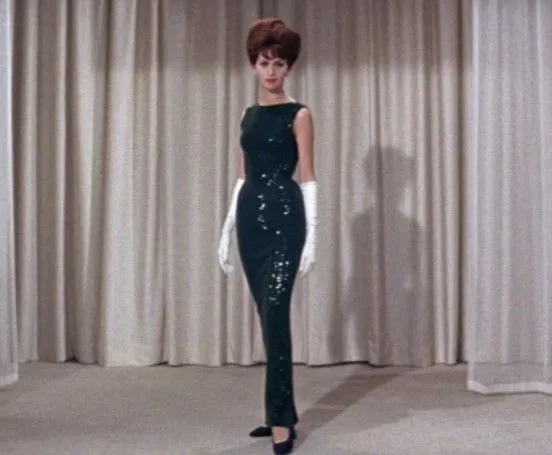 Norman Norell Couture 1961 Sequin Dress