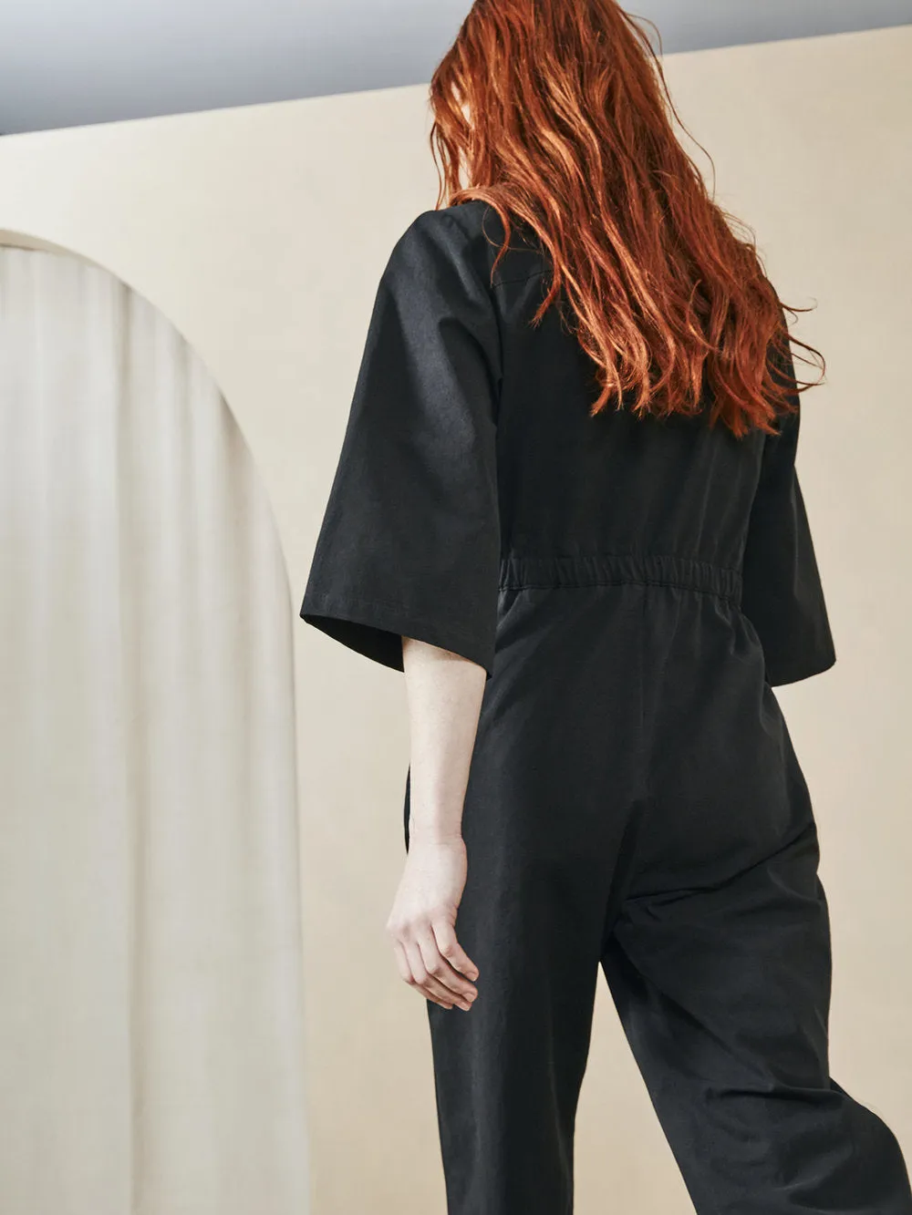 Nova Jumpsuit in Black