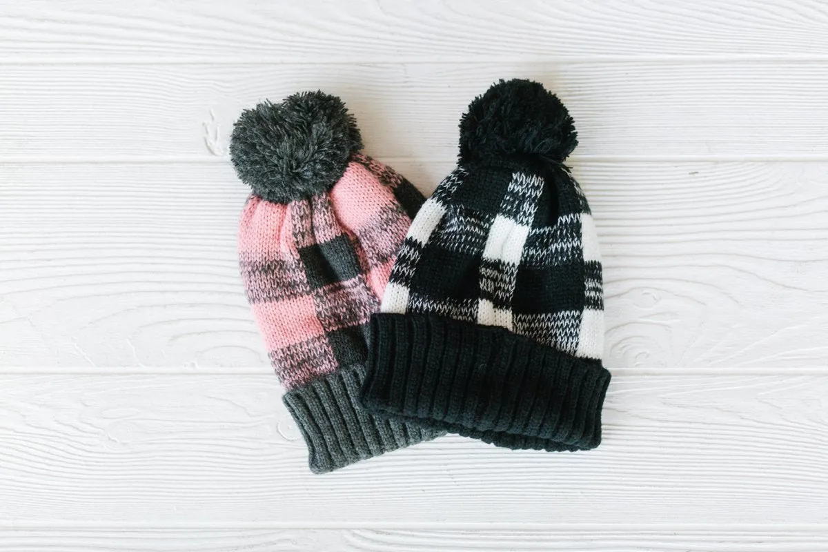 Plaid Beanies