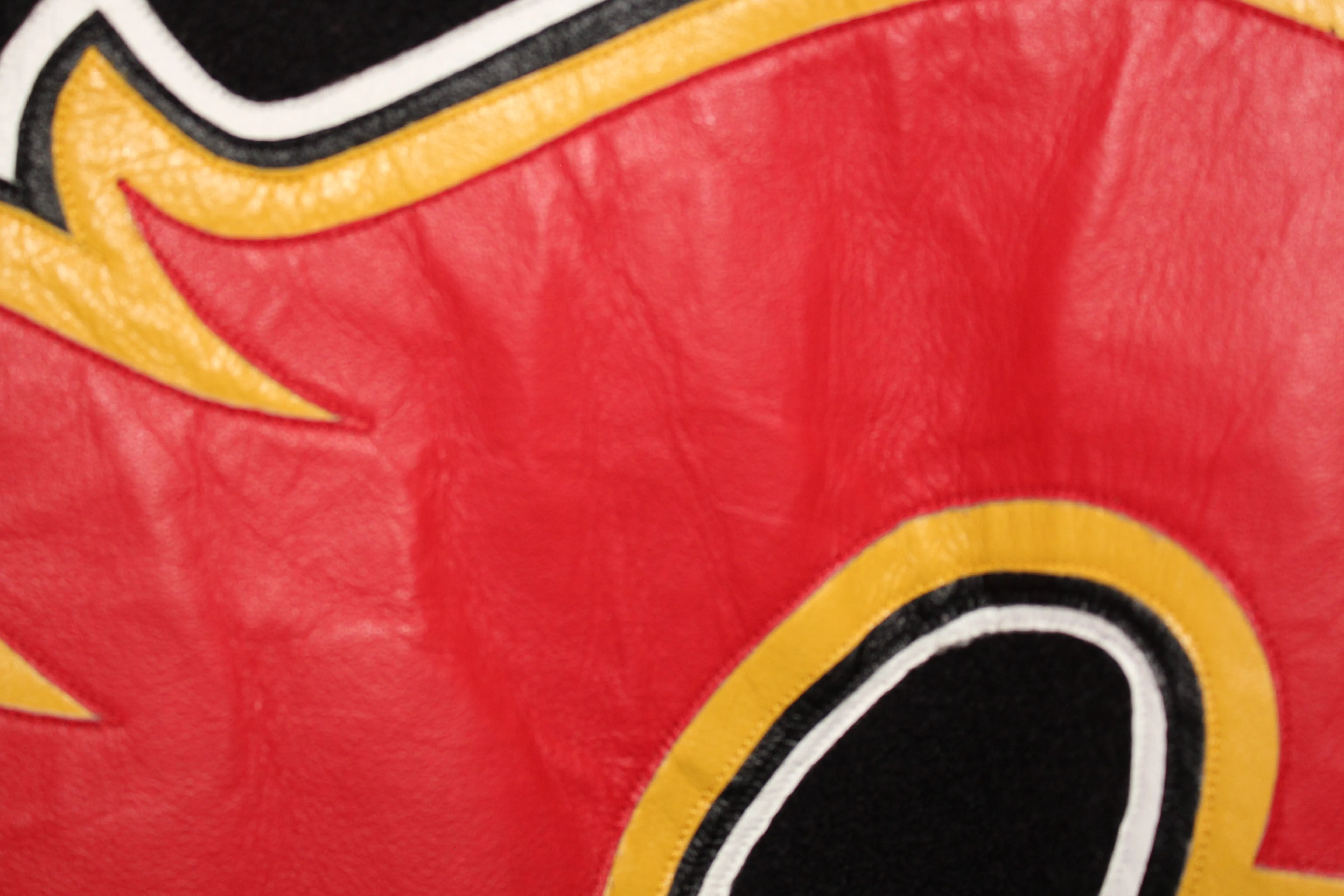 Rare Calgary Flames JH Design Varsity Jacket (XL)