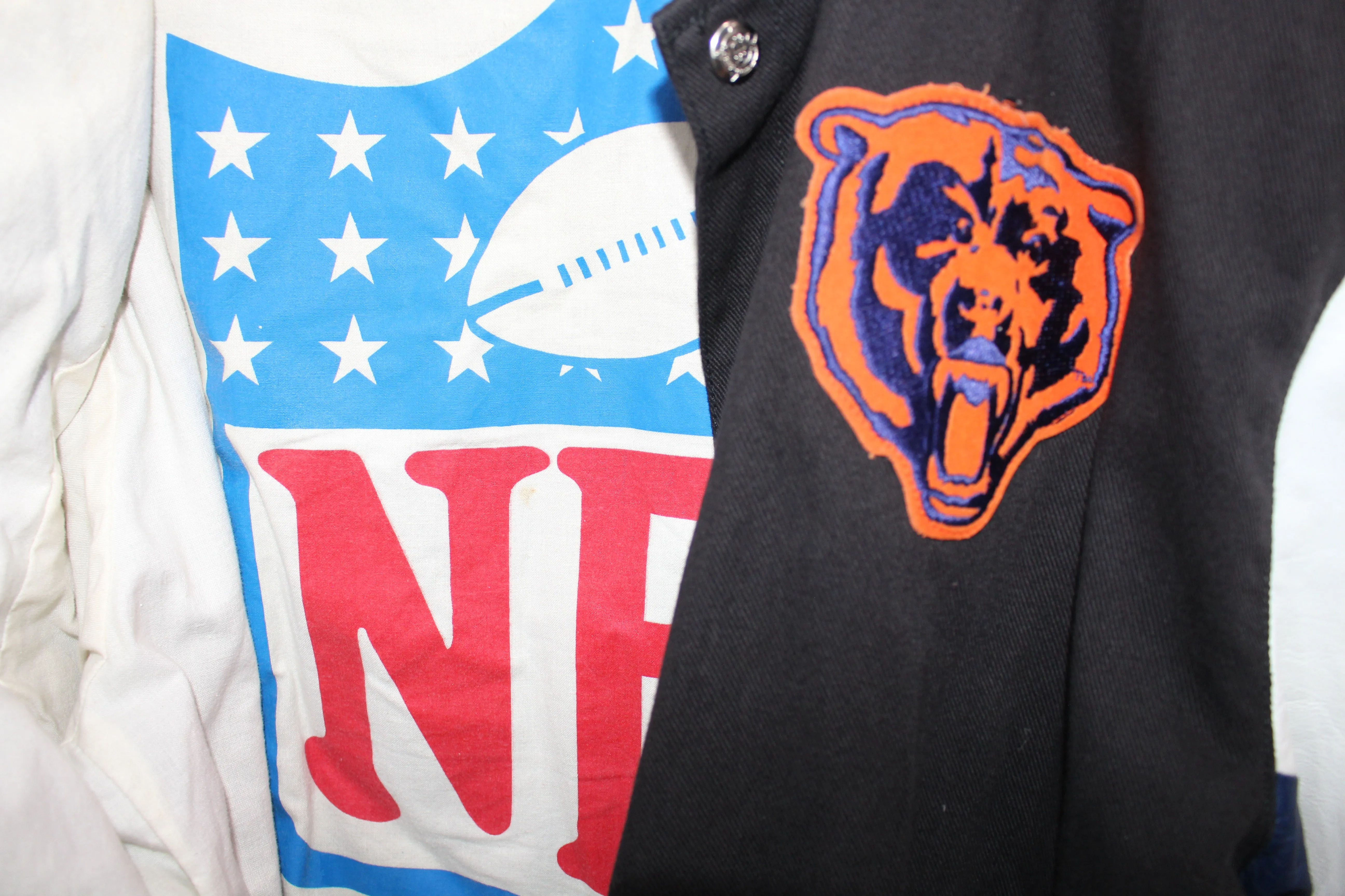 Rare Chicago Bears Jeff Hamilton Leather Jacket (M)