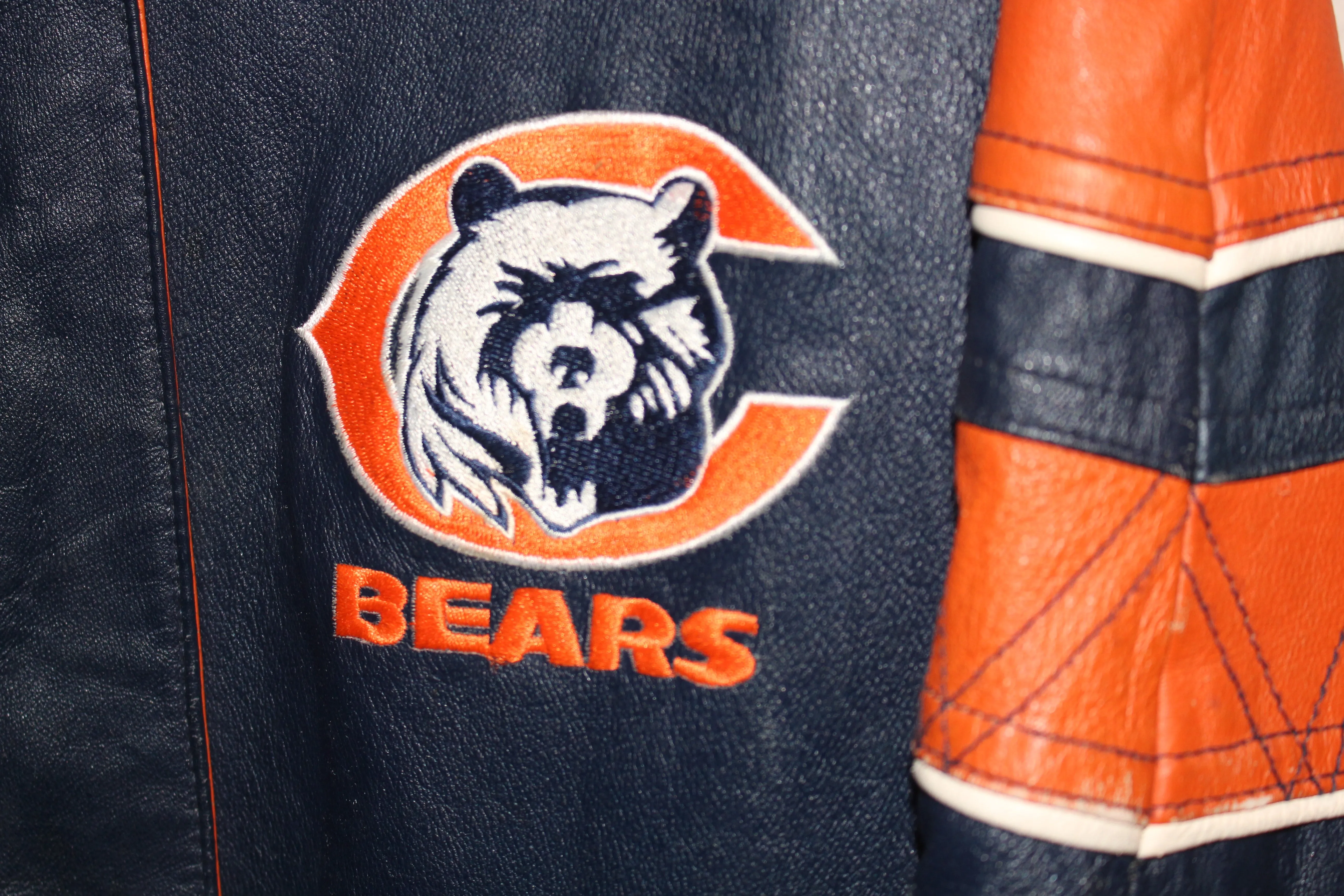 Rare Chicago Bears Pro Line Starter Leather Jacket (M)