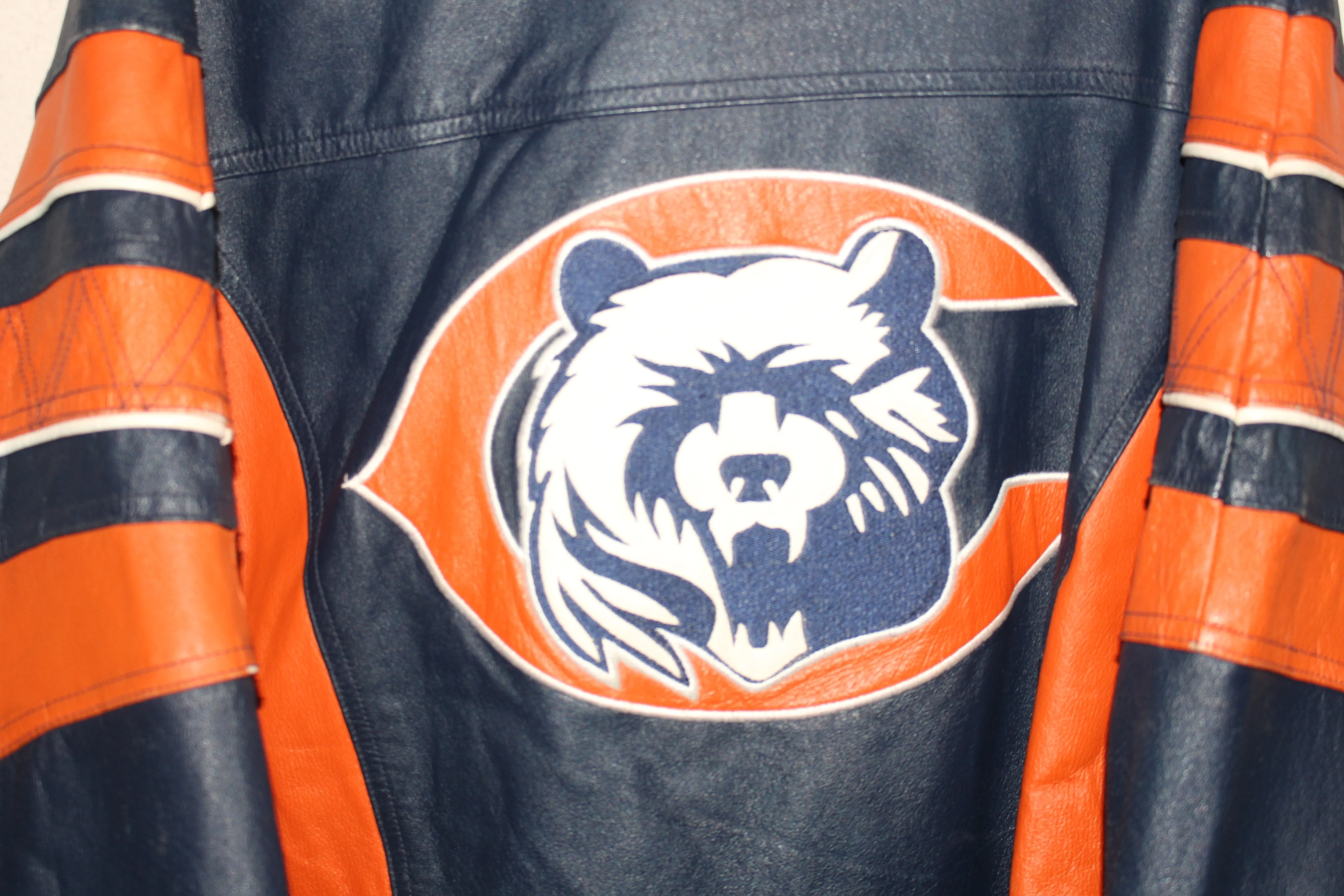 Rare Chicago Bears Pro Line Starter Leather Jacket (M)