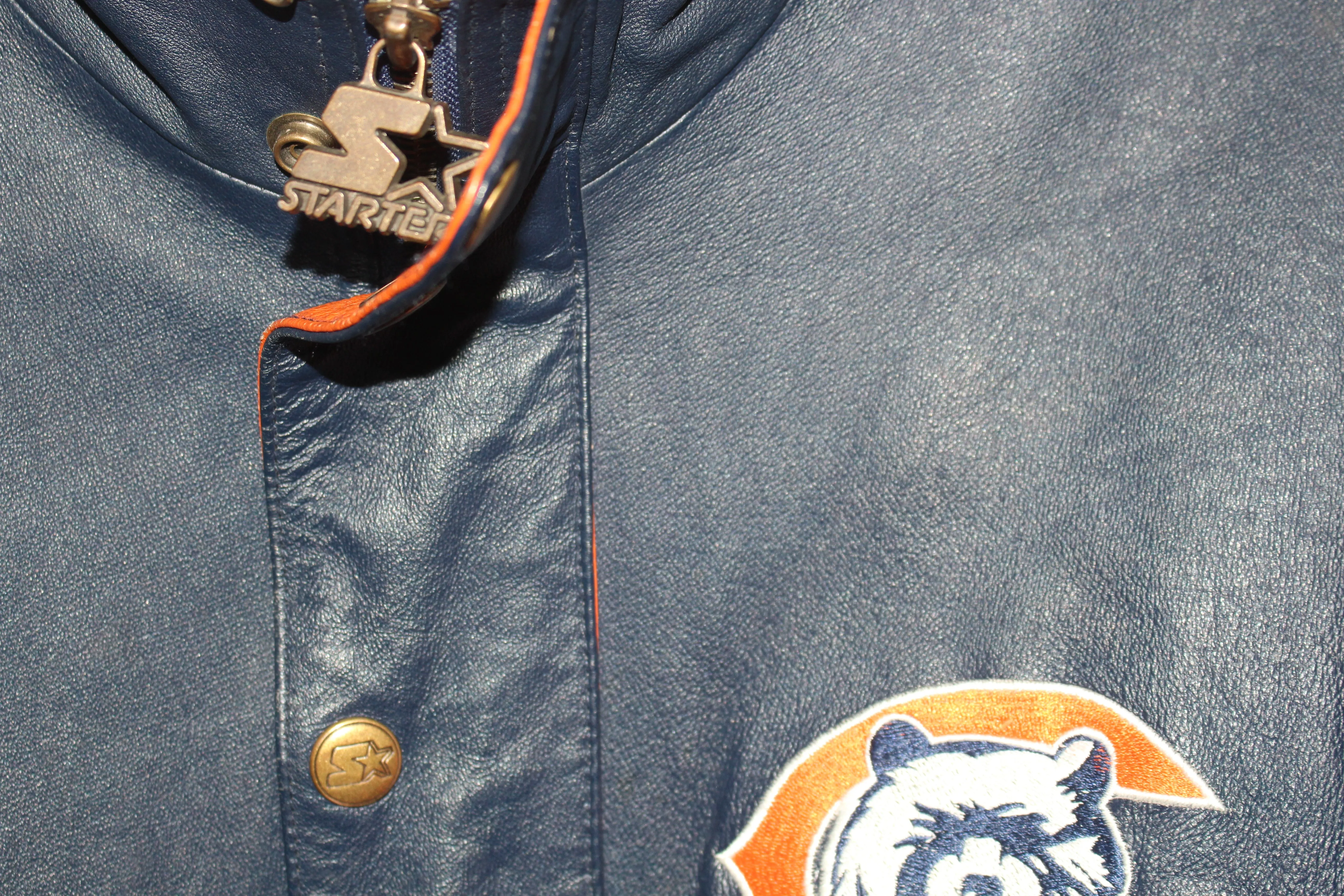 Rare Chicago Bears Pro Line Starter Leather Jacket (M)