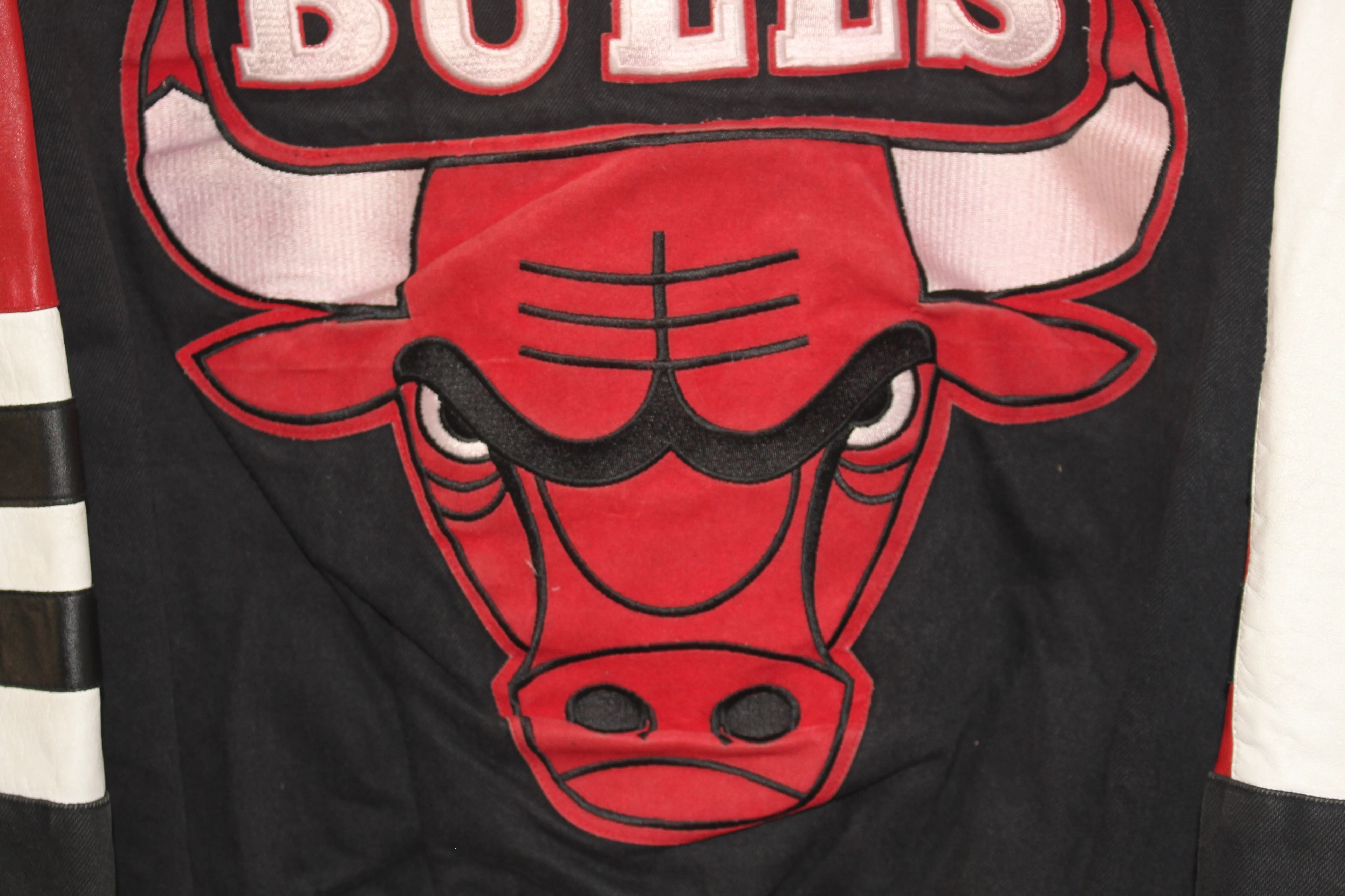 Rare Chicago Bulls 1992 Jeff Hamilton Leather Jacket (M) No Refunds