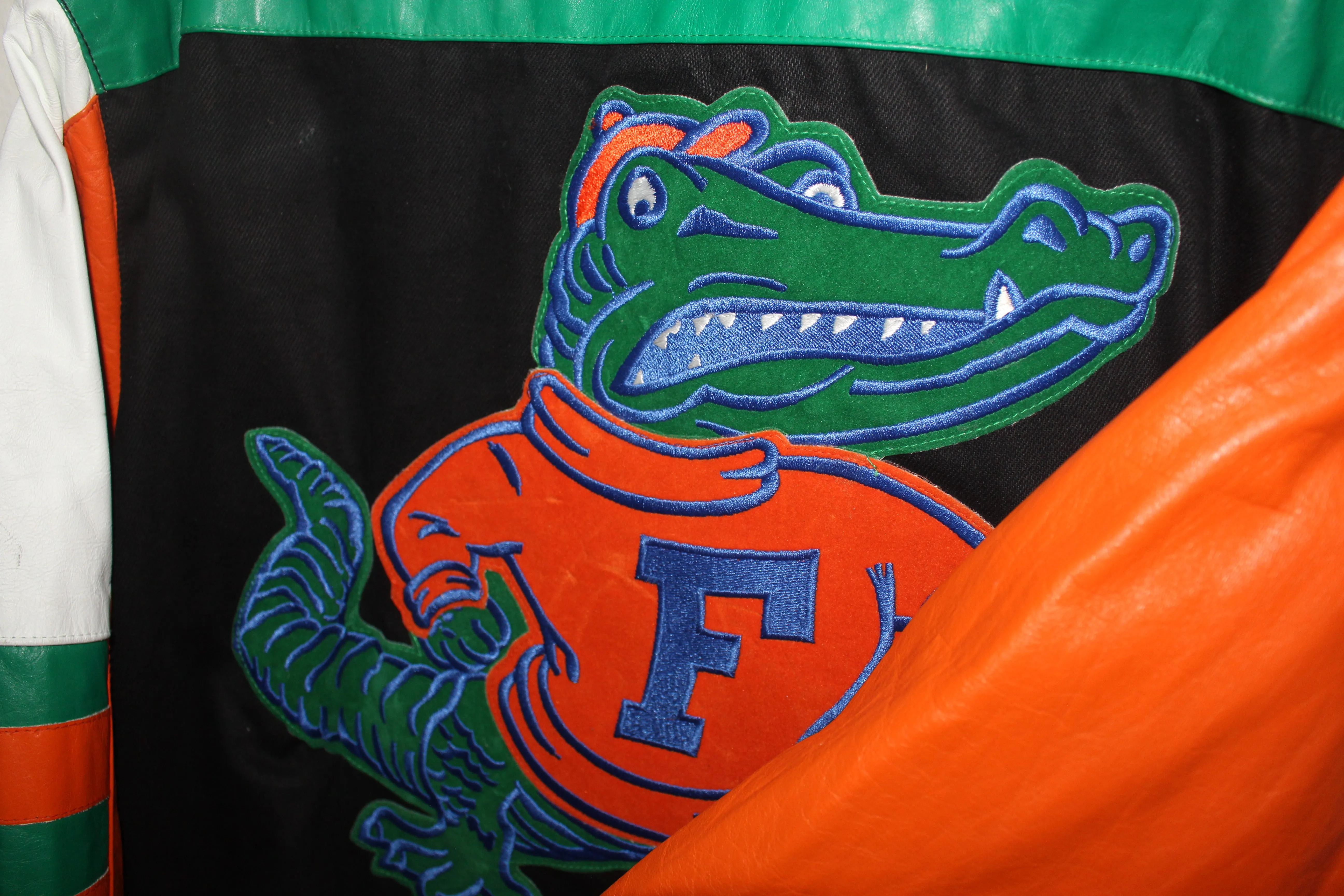 Rare Florida Gators Jeff Hamilton Leather Jacket (M)