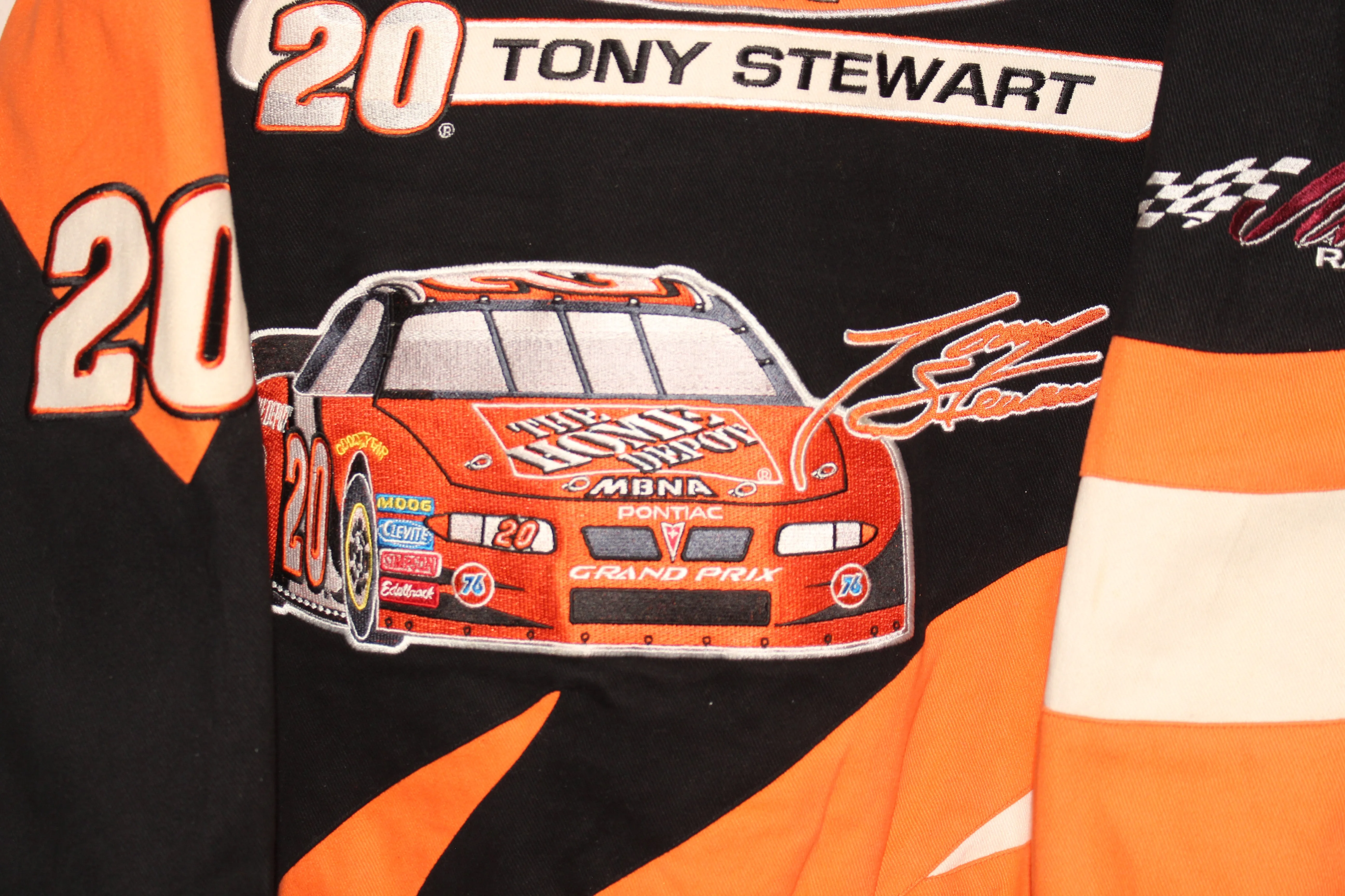 Rare Home Depot Racing NASCAR 2002 Winston Cup Champion Tony Stewart #20 (XL)