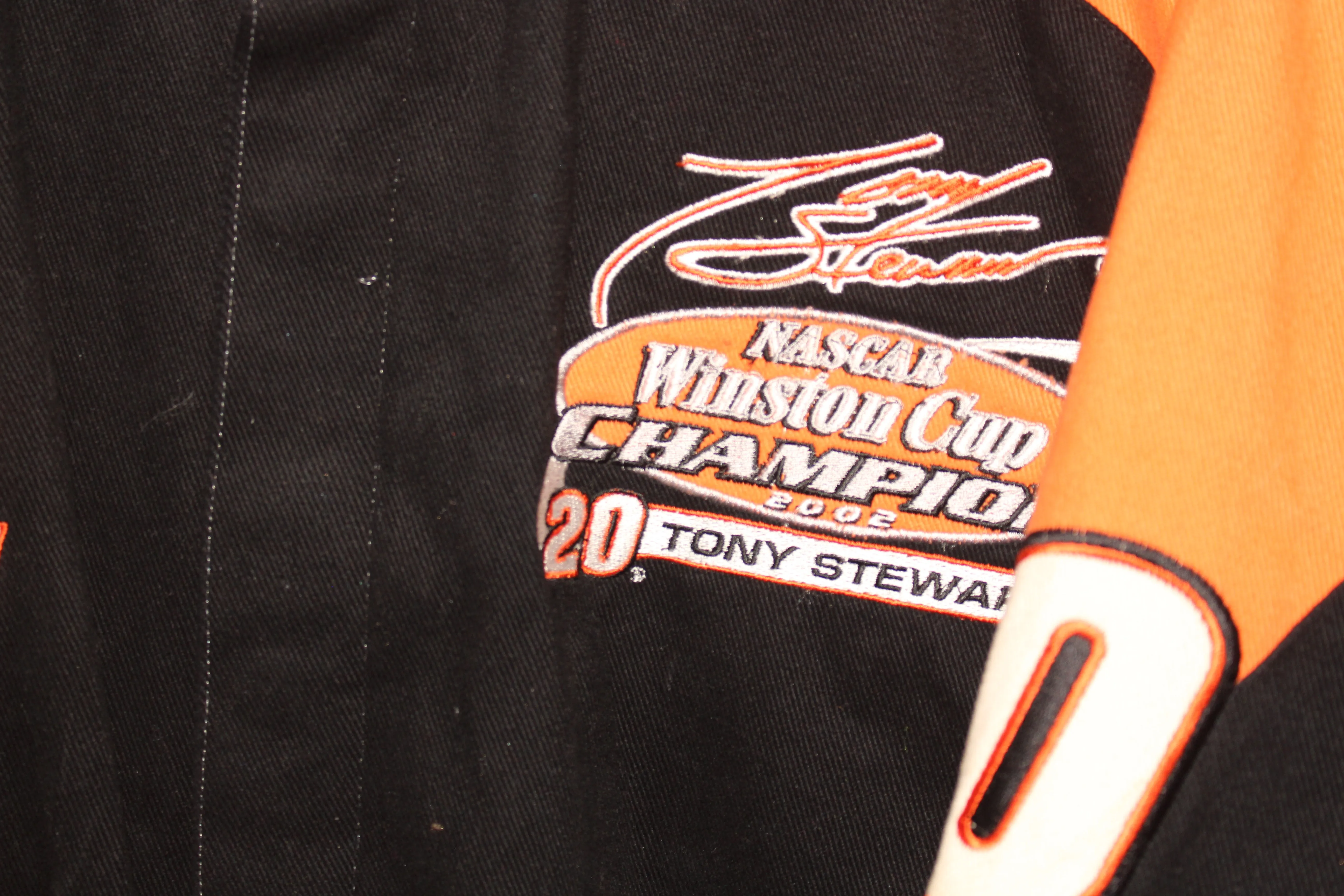 Rare Home Depot Racing NASCAR 2002 Winston Cup Champion Tony Stewart #20 (XL)