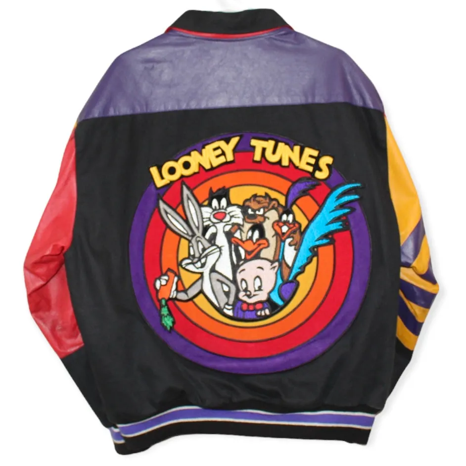 Rare Jeff Hamilton Looney Tunes Leather Jacket (L)