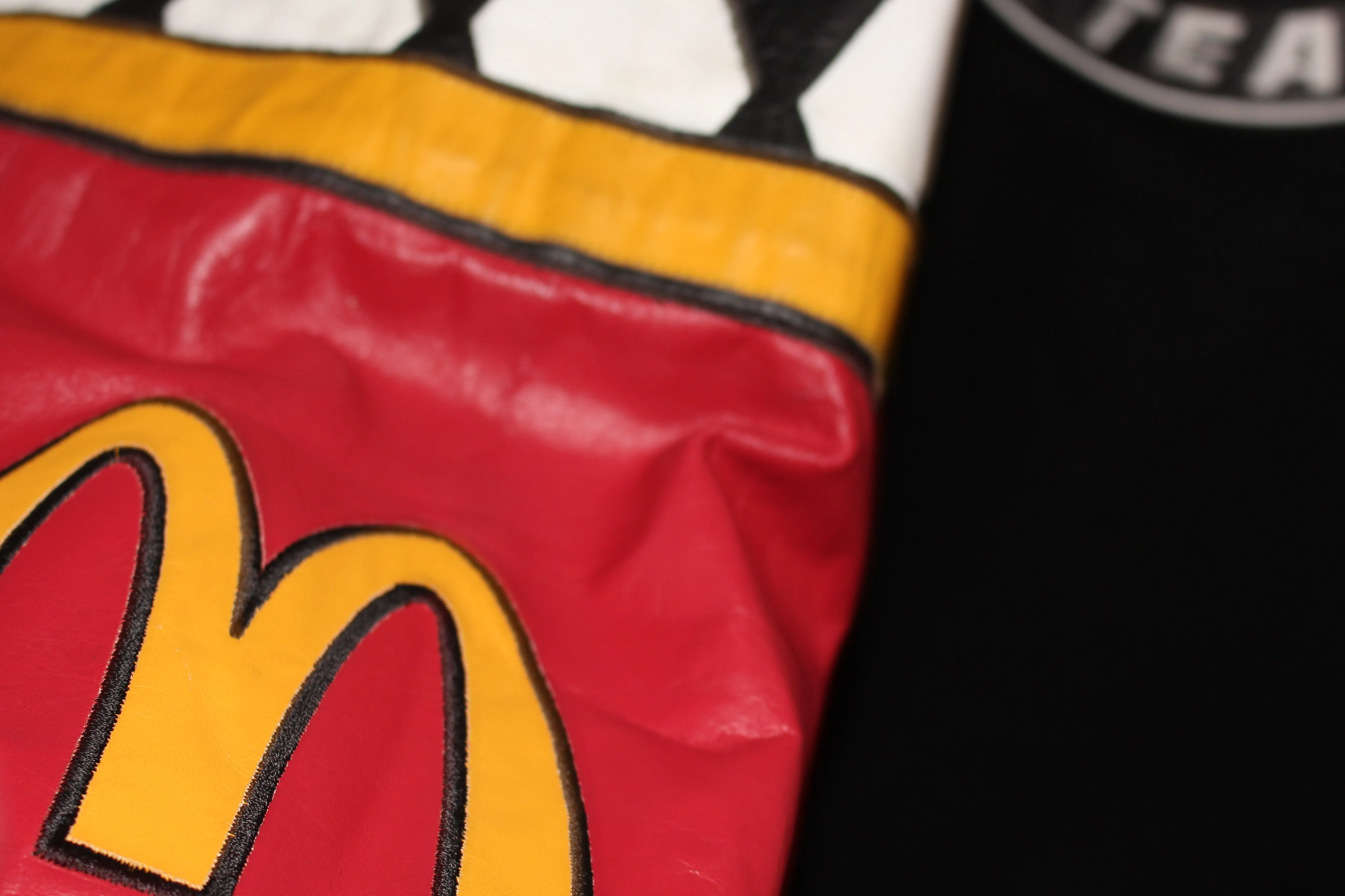 Rare McDonald’s Racing NASCAR Bill Elliott #94 Jeff Hamilton Jacket (L)