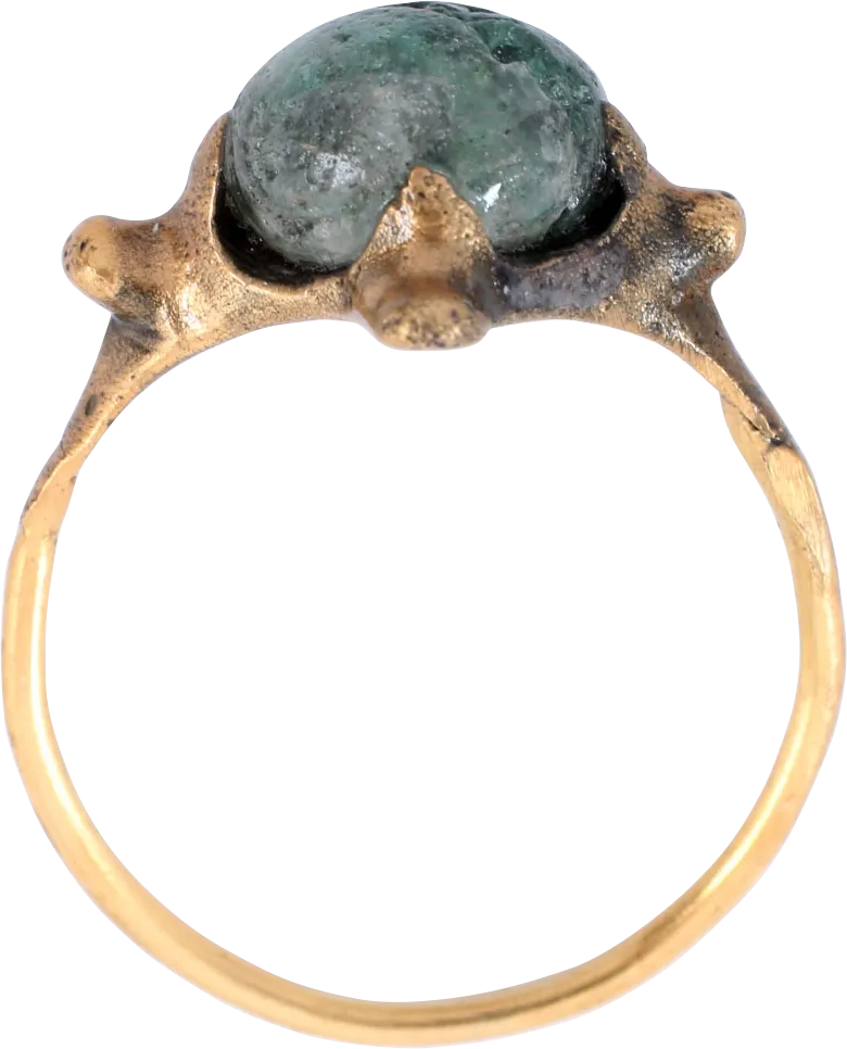 RARE MEDIEVAL WOMAN’S FASHION RING, SIZE 10 ½