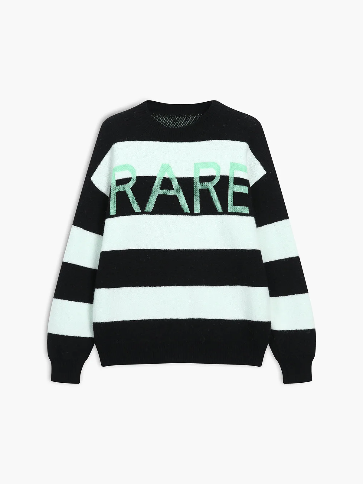 Rare Oversized Graceful Stripe Sweater