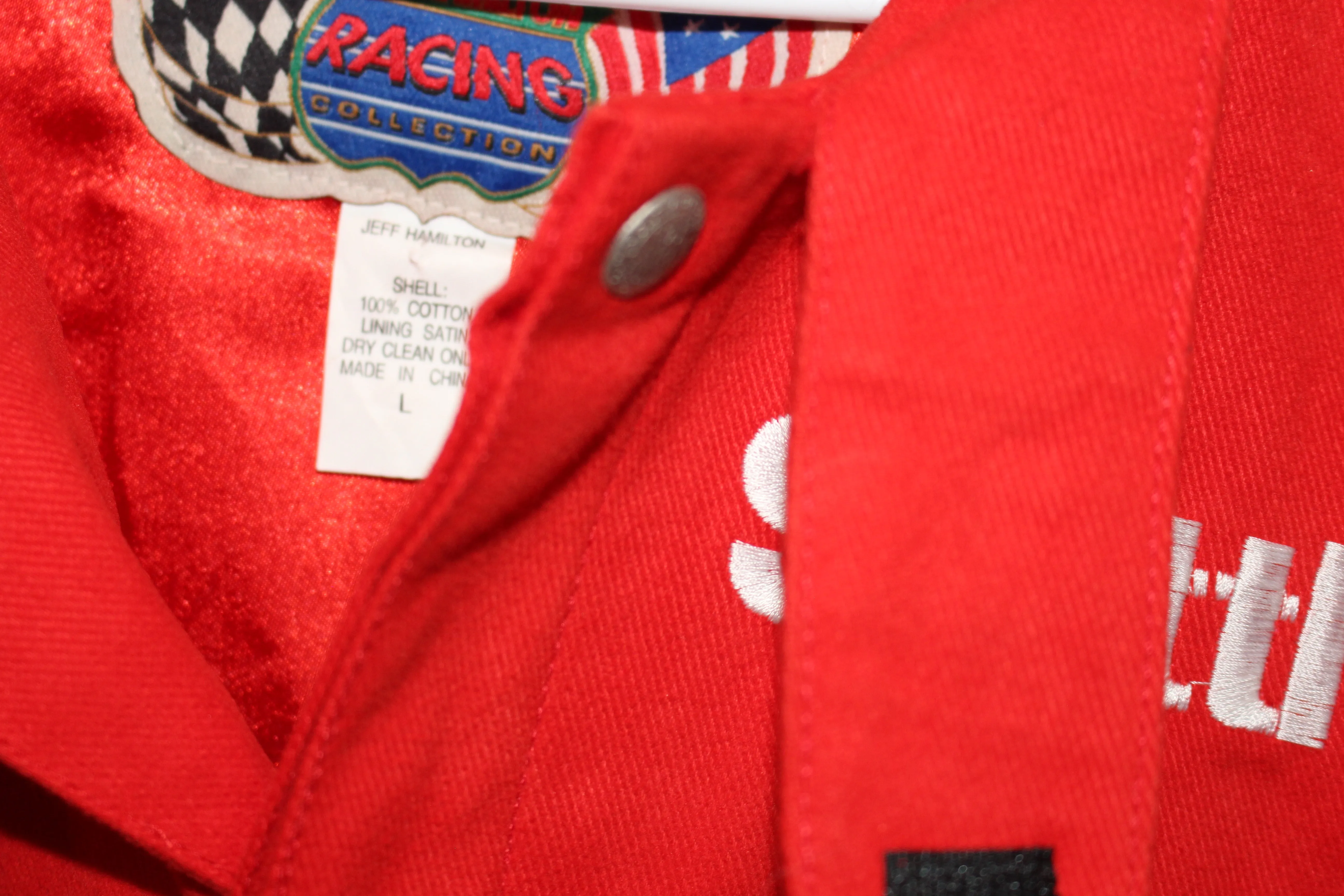 Rare Skittles Racing NASCAR Jeff Hamilton Jacket (L)