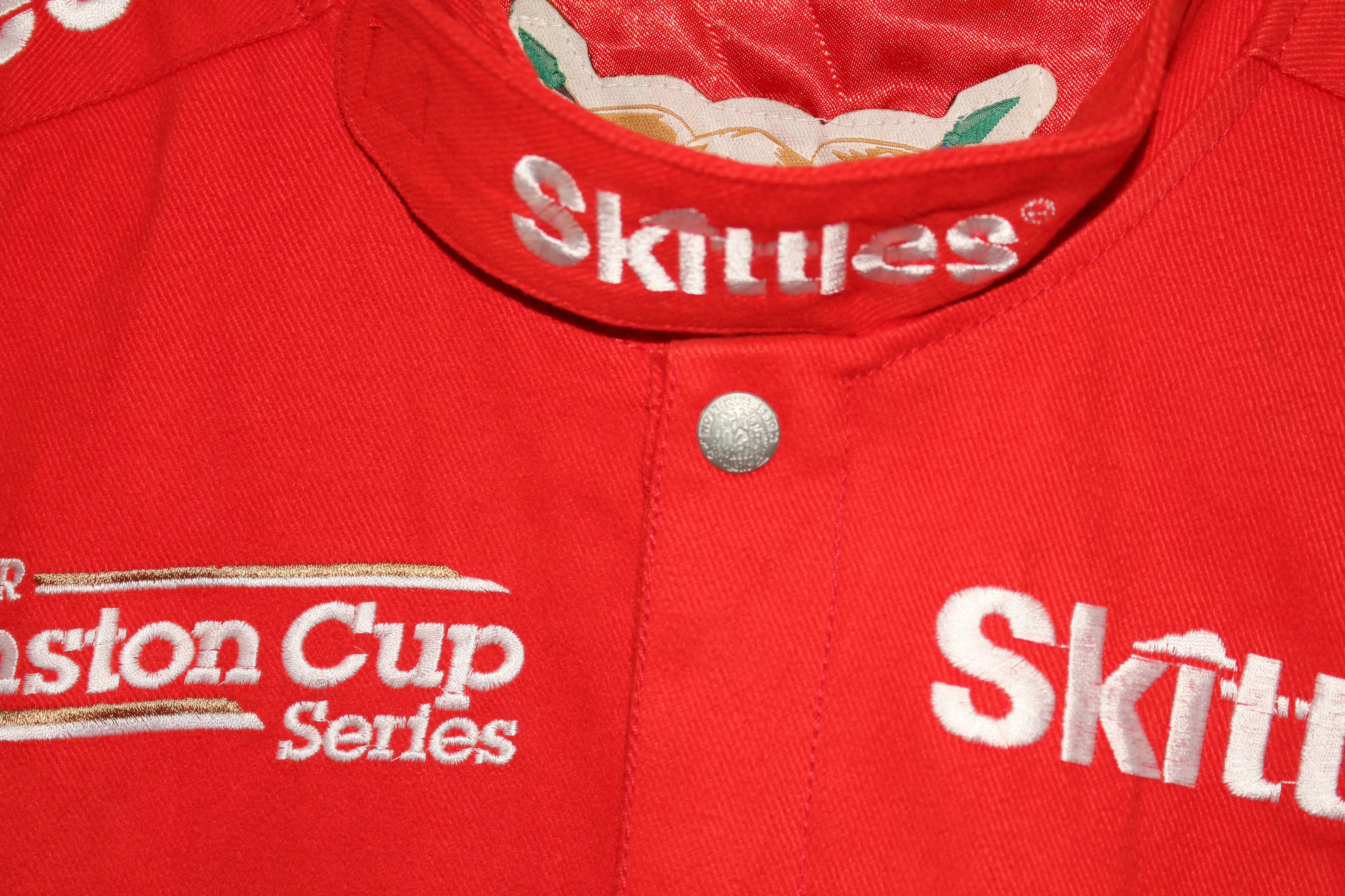 Rare Skittles Racing NASCAR Jeff Hamilton Jacket (L)