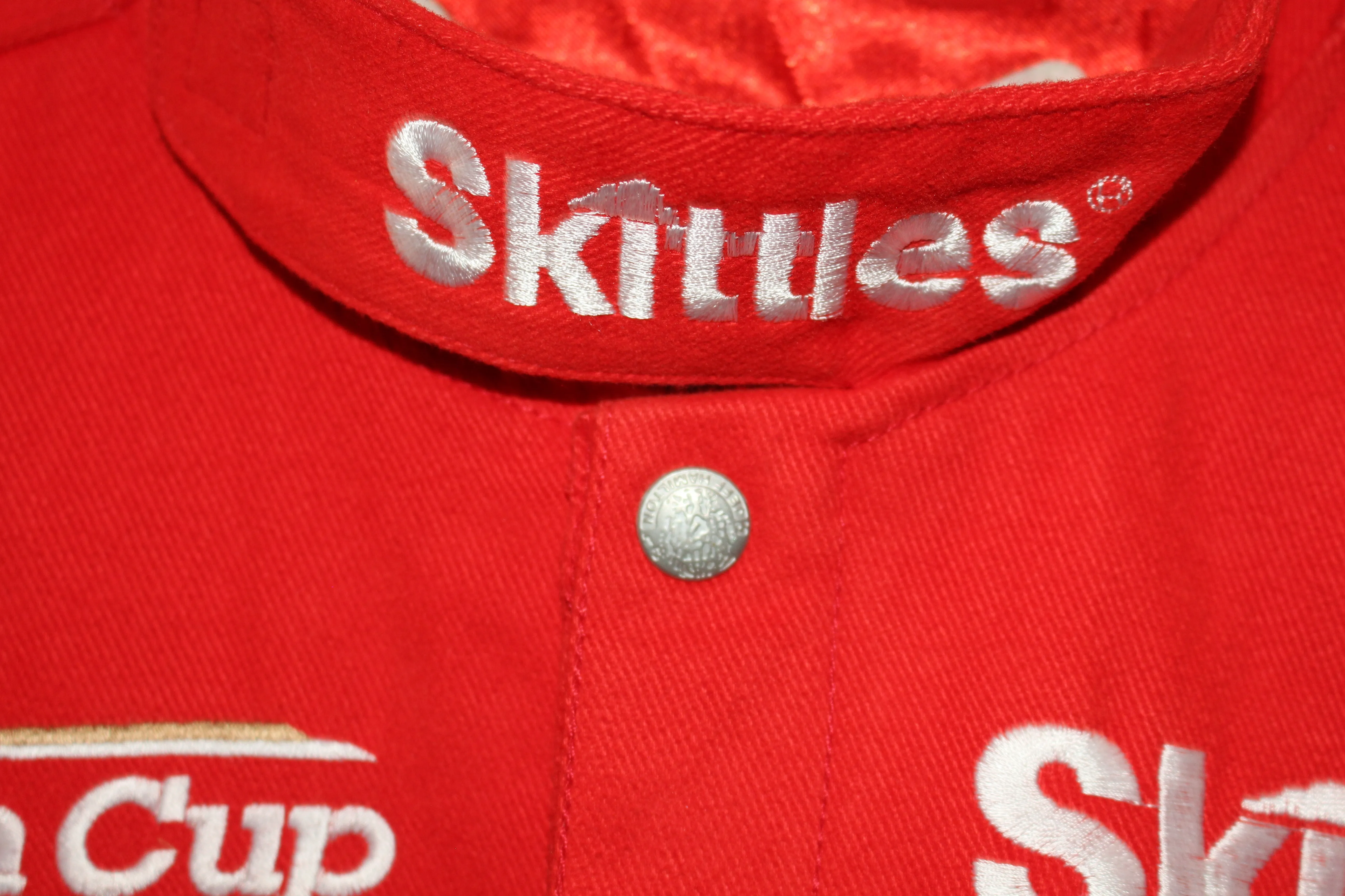 Rare Skittles Racing NASCAR Jeff Hamilton Jacket (L)