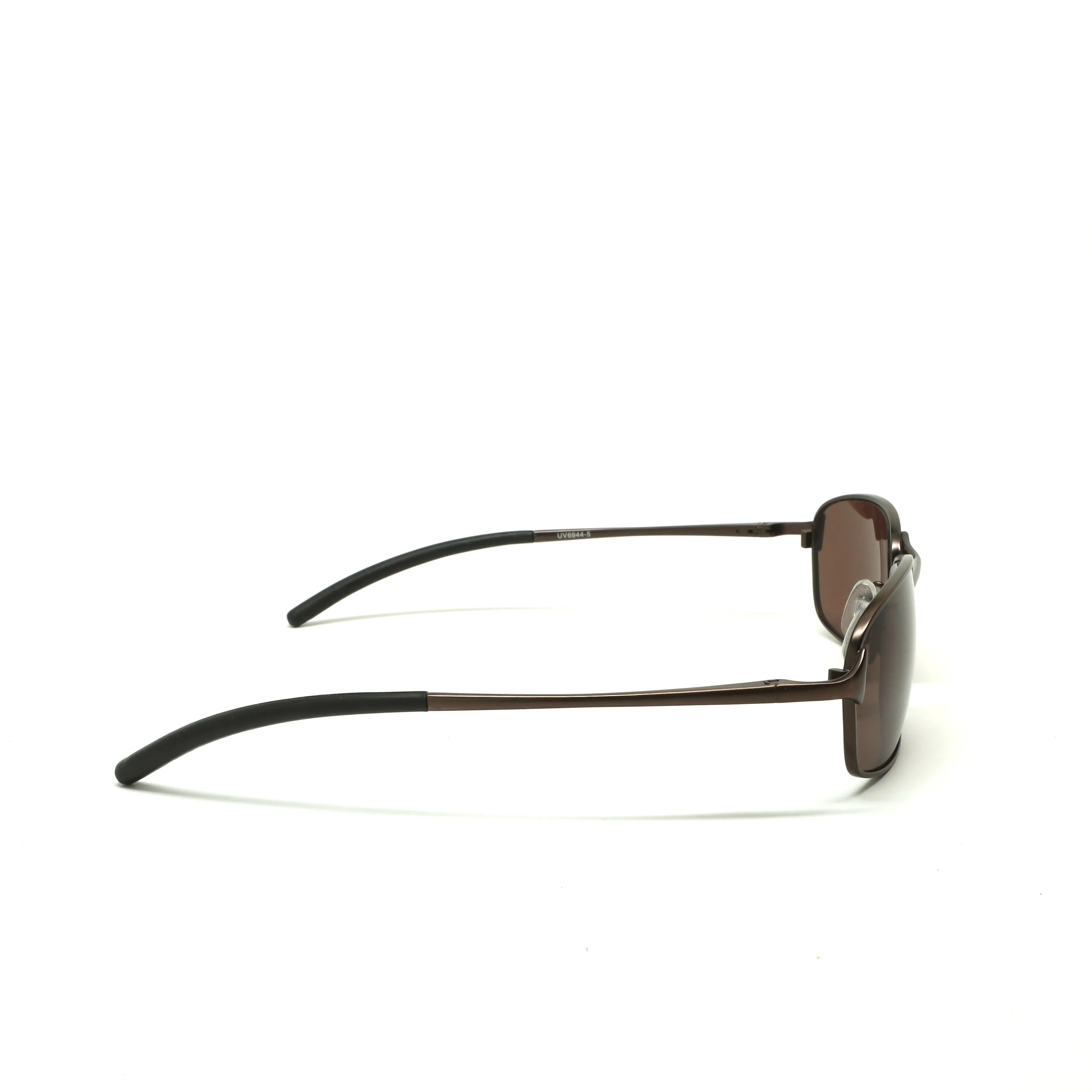 RARE//Style 944// Deluxe Vintage 90s Steel Visor Shades - Brown