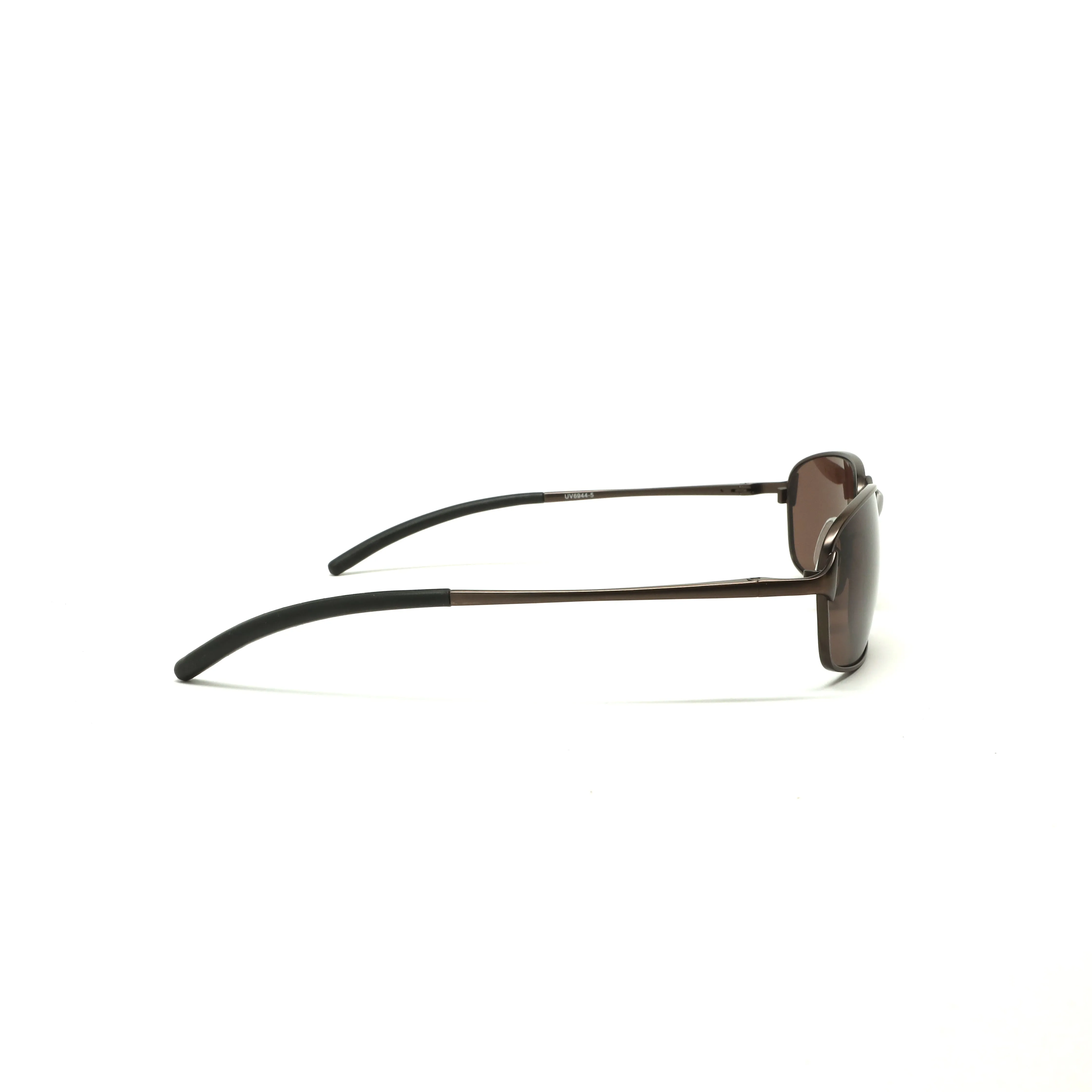 RARE//Style 944// Deluxe Vintage 90s Steel Visor Shades - Brown