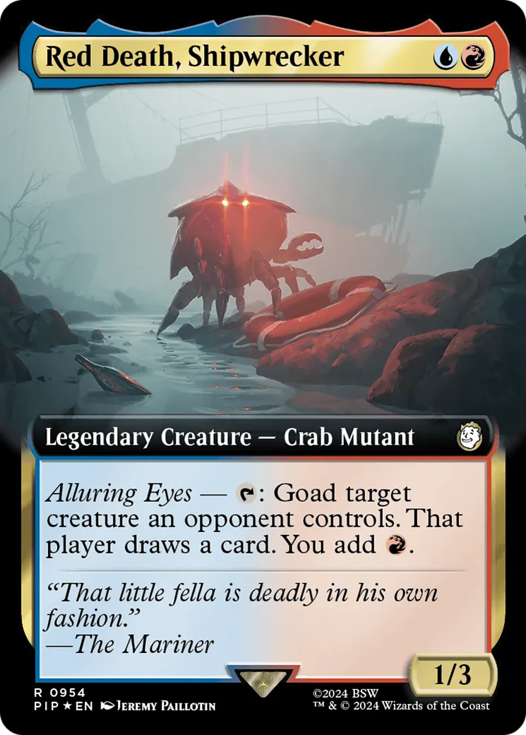 Red Death, Shipwrecker (PIP-954) - Fallout: (Extended Art) Surge Foil [Rare]